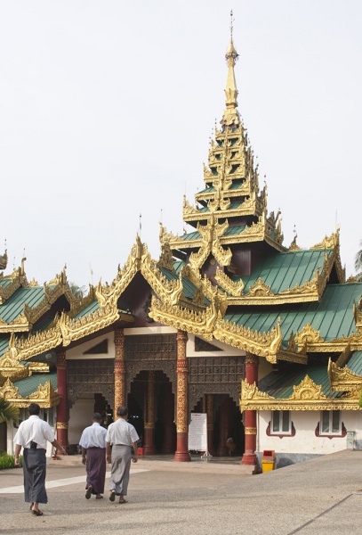 Stupa Shwe Dagon.