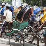 Dhaka, rykszarze.