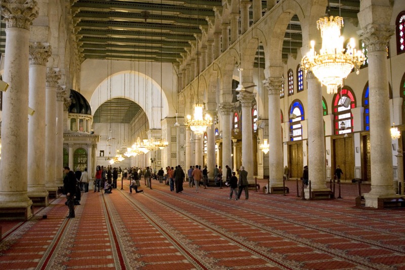 Damaszek, meczet Ummayadów.