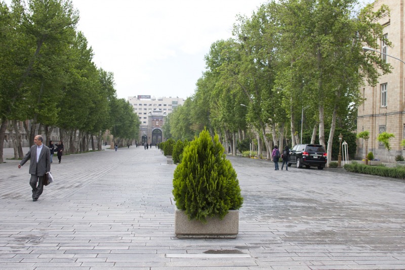 Dzielnica muzeów i ministerstw.