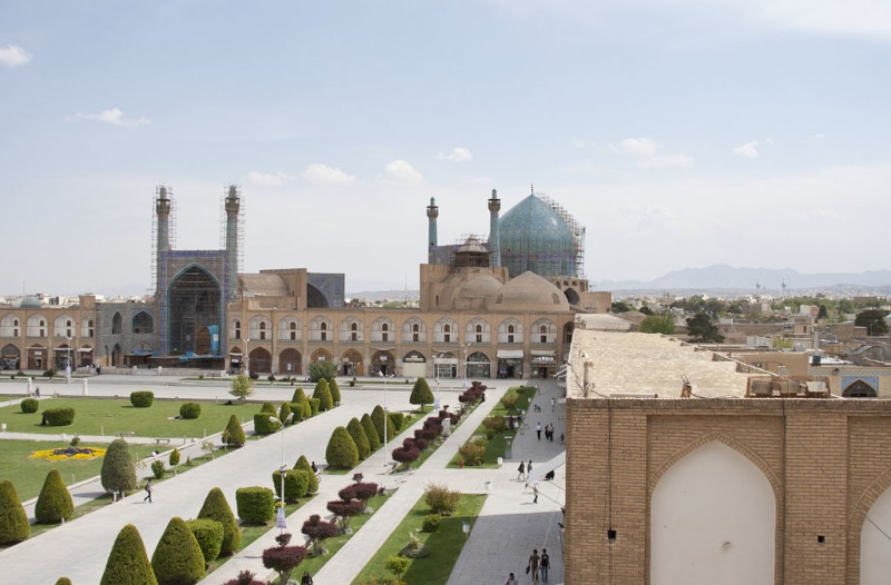 Plac Imama, widok na Meczet Imama.