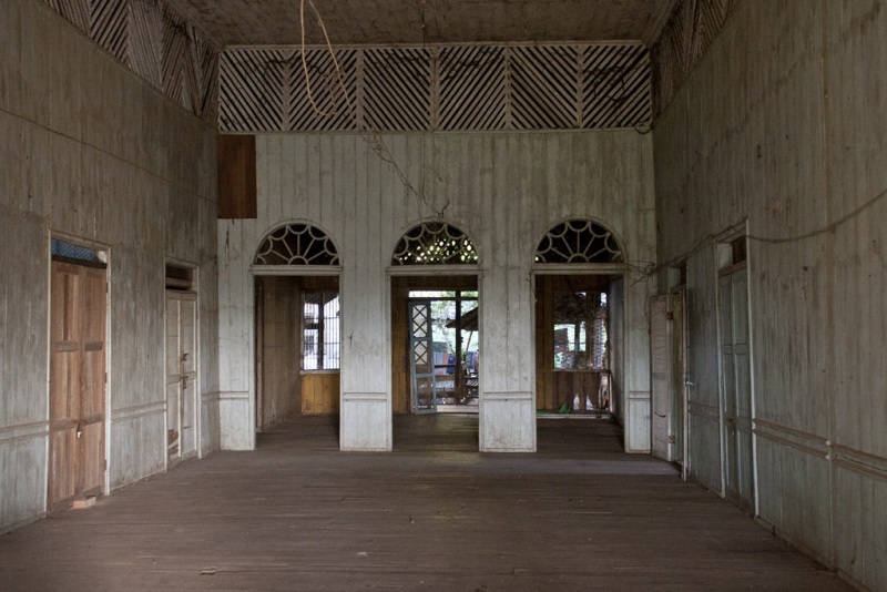 Opuszczony kolonialny budynek - Mount Hope - w Mawlamyine.