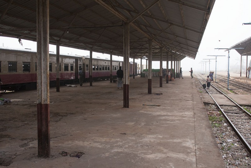 Dworzec w Mawlamyine.