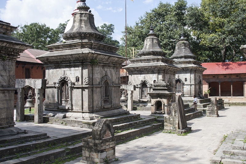 Kathmandu, świątynia Pashupatinath.