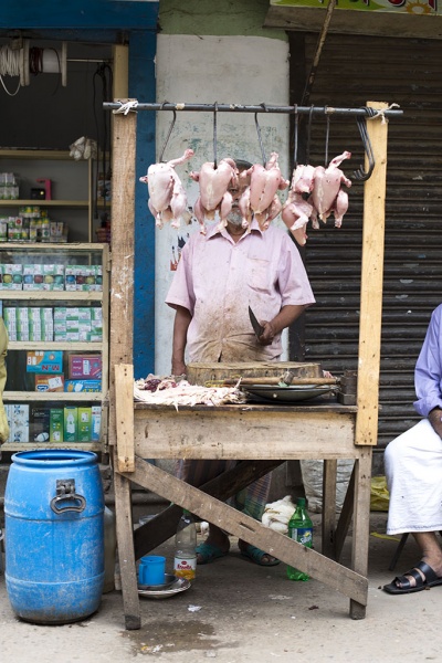 Dhaka, Saderghat, mięsny.