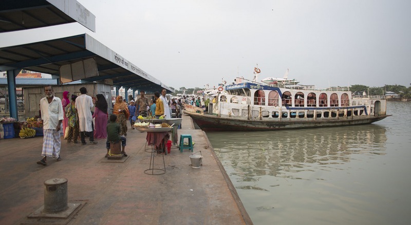 Nabrzeże w Barisal.