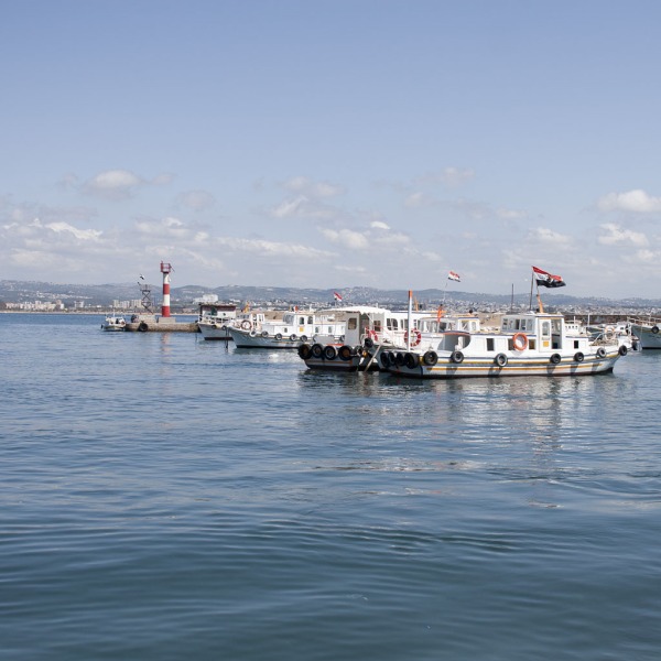 Port na wyspie Arwad