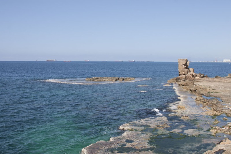 Resztki warowni krzyżowców