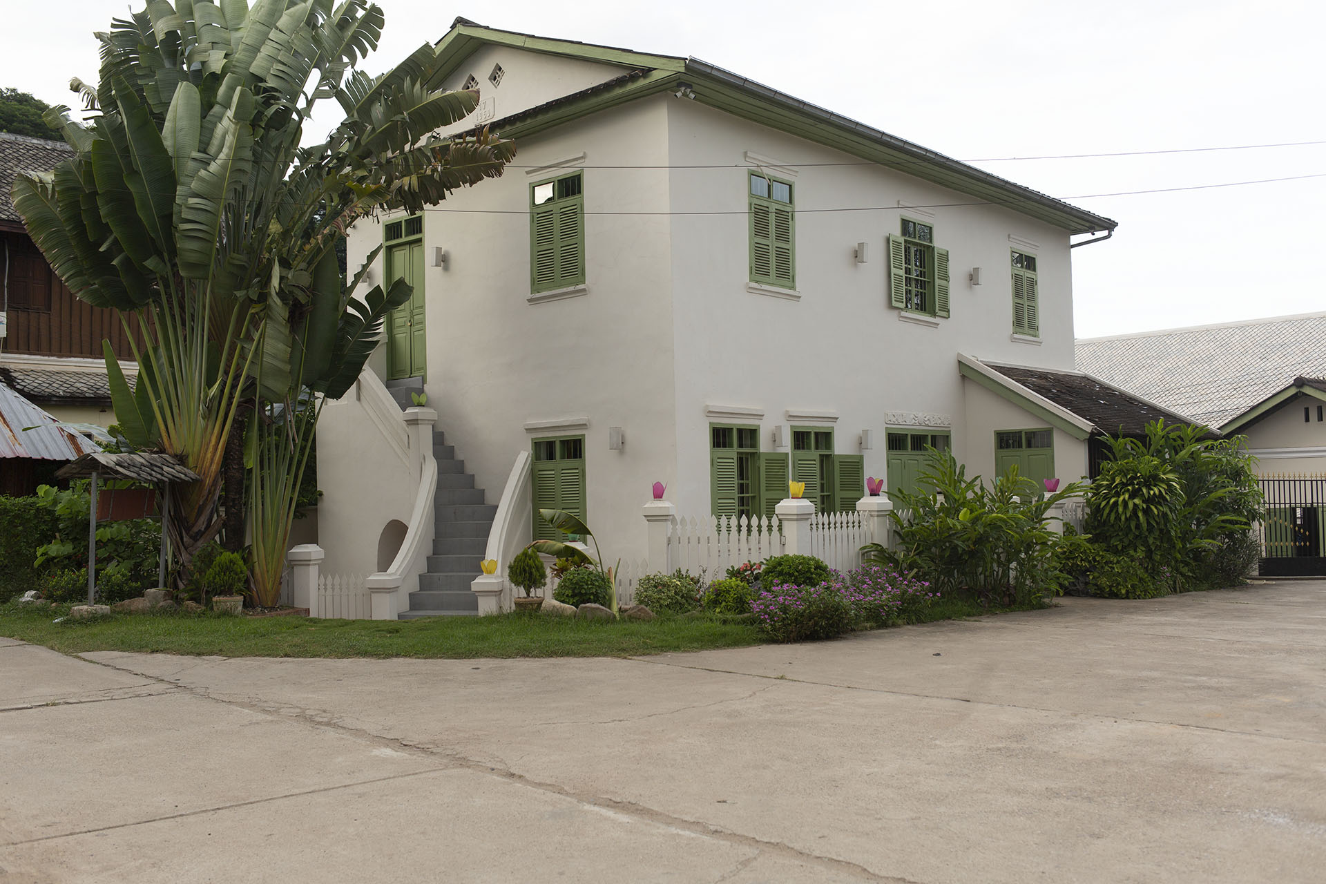 Pierwsze kroki w Luang Prabang.